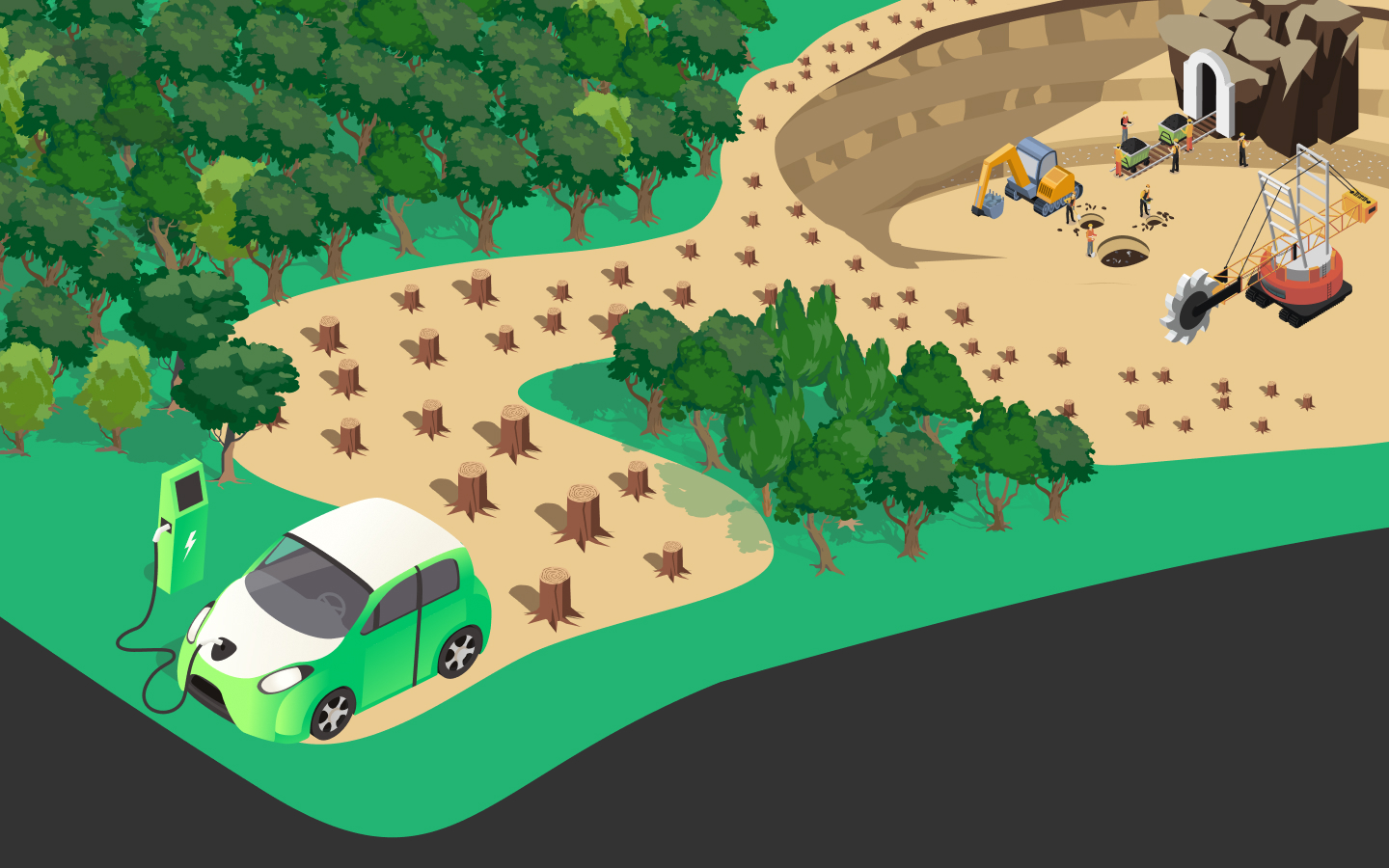 Mengantar Nikel Mengaspal